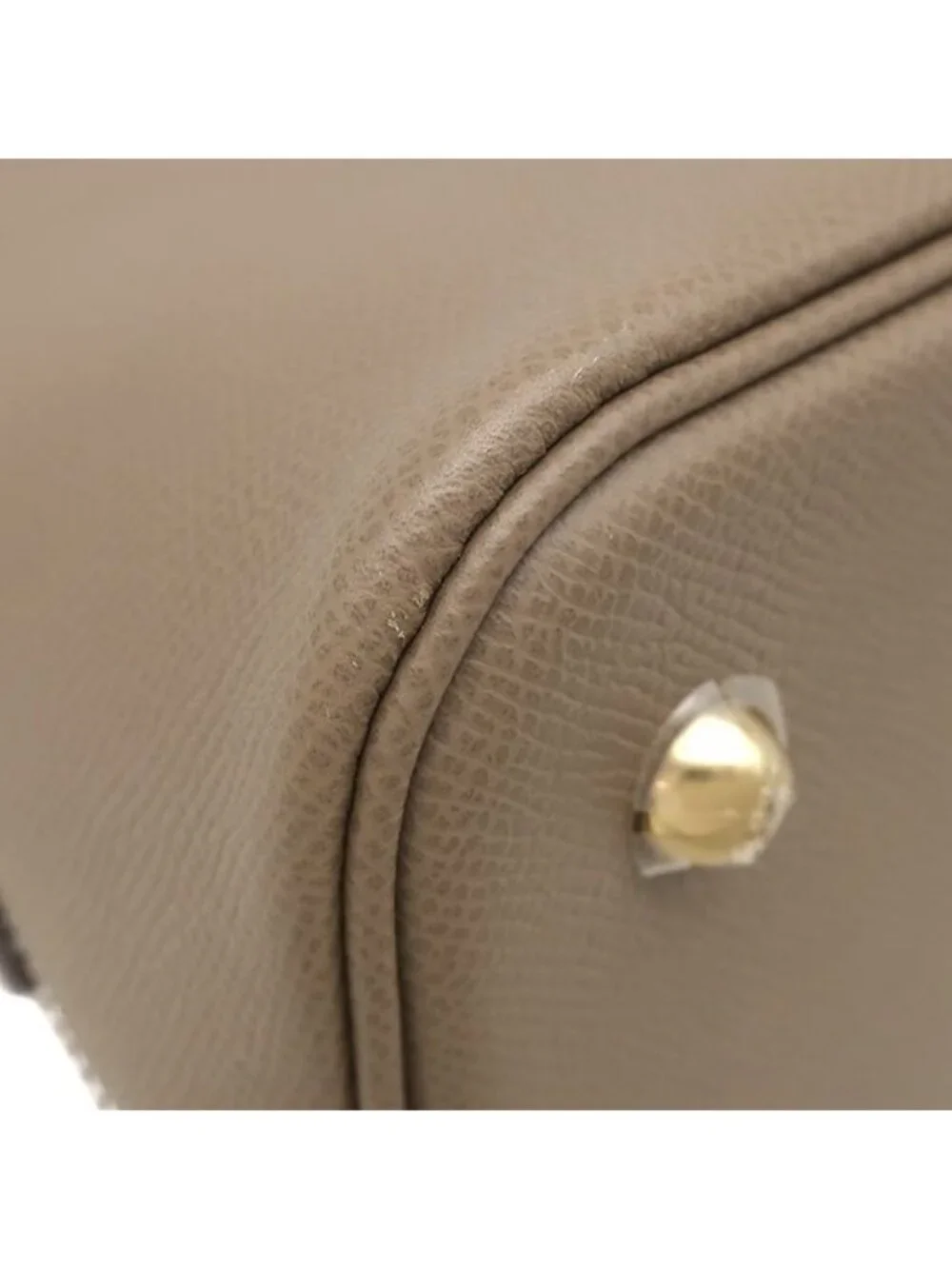 Hermes 2-Way Bag Bolide 1923 30 Veau Epsom Etoupe Gold Greige